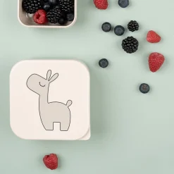 Snackbokse 3 stk. - Lalee - Sand mix