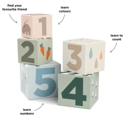 Stableklodser 5 stk. - Deer friends - Farvemix