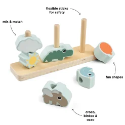 Stablelegetøj - Happy clouds - Farvemix