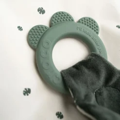 Sutteklud m/bidering - Croco - Grøn