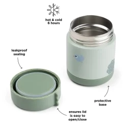 Termo madbeholder Playground Grøn 300 ml