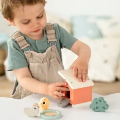 Tiny Farm legesæt - Clucky - farvemix