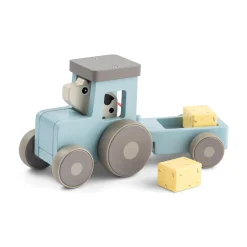 Tiny farm traktor - Dotti - blå