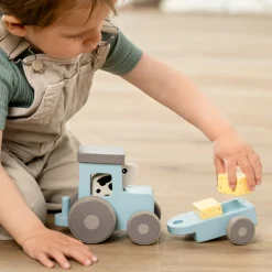 Tiny farm traktor - Dotti - blå