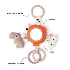 To go aktivitetsspejl - Happy clouds - Papaya