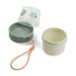 To go 2-way snackbøtte S - Birdee - Grøn