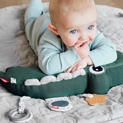 Tummy time aktivitetslegetøj - Croco - Grøn