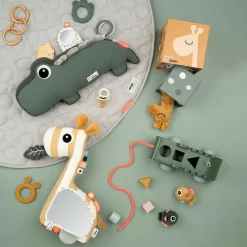 Tummy time aktivitetslegetøj - Croco - Grøn