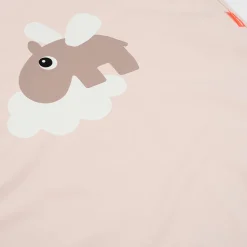 Vandtæt børneforklæde - Happy Clouds - Pudder